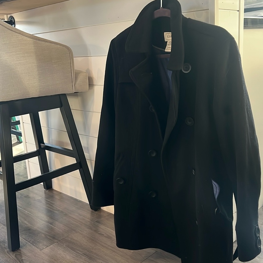 Women’s L.L. Bean fleece pea coat